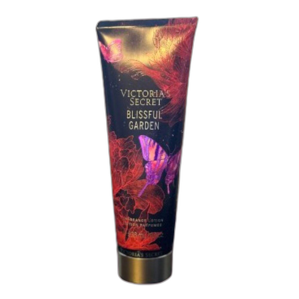 New Victoria's Secret Blissful Garden Fragrance Lotion 8 fl oz purple red